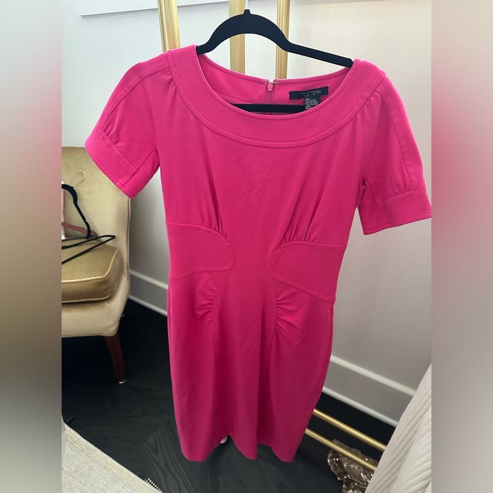 Etcetera, Pink, Midi Dress. Size 2.